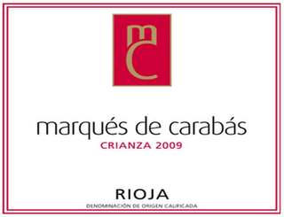 MC MARQUÉS DE CARABÁS CRIANZA 2009 RIOJA DENOMINACIÓN DE ORIGEN CALIFICADA