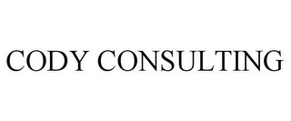 CODY CONSULTING