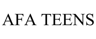 AFA TEENS