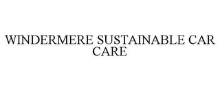 WINDERMERE SUSTAINABLE CAR CARE