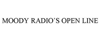 MOODY RADIO'S OPEN LINE