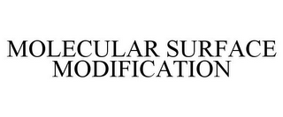 MOLECULAR SURFACE MODIFICATION