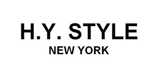 H.Y. STYLE NEW YORK