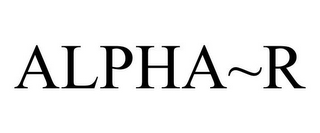 ALPHA~R