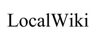 LOCALWIKI