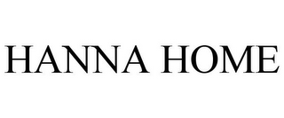 HANNA HOME