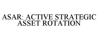 ASAR: ACTIVE STRATEGIC ASSET ROTATION