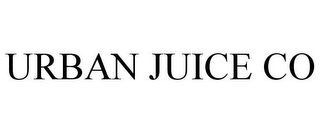 URBAN JUICE CO