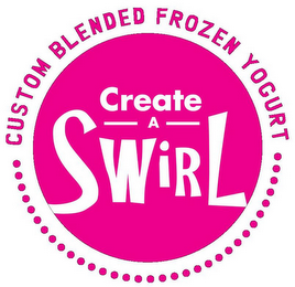 CUSTOM BLENDED FROZEN YOGURT CREATE-A-SWIRL