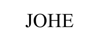 JOHE