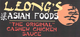 LEONG'S ASIAN FOODS "THE ORIGINAL" CASHEW CHICKEN SAUCE