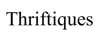 THRIFTIQUES