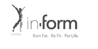 IN FORM BURN FAT. BE FIT. FOR LIFE.