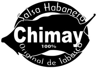 SALSA HABANERA CHIMAY 100% ORIGINAL DE TABASCO