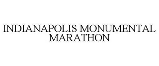 INDIANAPOLIS MONUMENTAL MARATHON