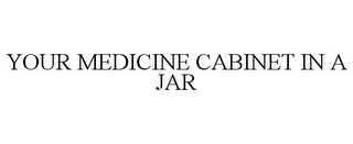 YOUR MEDICINE CABINET IN A JAR