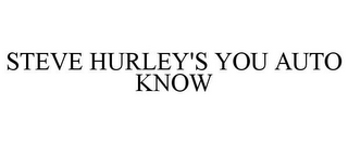 STEVE HURLEY'S YOU AUTO KNOW