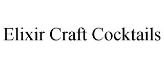 ELIXIR CRAFT COCKTAILS