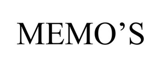 MEMO'S