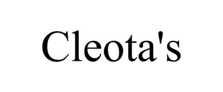 CLEOTA'S