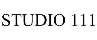 STUDIO 111