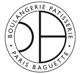 PB · PARIS BAGUETTE · BOULANGERIE PATISSERIE