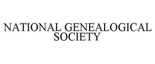 NATIONAL GENEALOGICAL SOCIETY