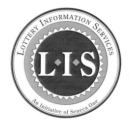 LIS LOTTERY INFORMATION SERVICES AN INITIATIVE OF SENECA ONE