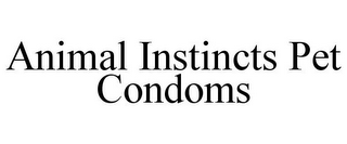 ANIMAL INSTINCTS PET CONDOMS