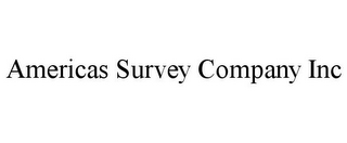 AMERICAS SURVEY COMPANY INC