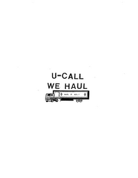 U-CALL WE HAUL HAUL IT ALL...!