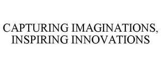 CAPTURING IMAGINATIONS, INSPIRING INNOVATIONS