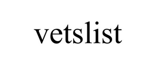 VETSLIST