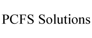 PCFS SOLUTIONS