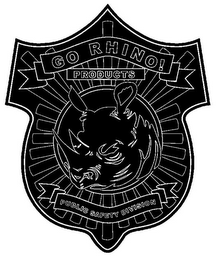 GO RHINO! PRODUCTS PUBLIC SAFETY DIVISION