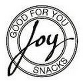 GOOD FOR YOU JOY SNACKS