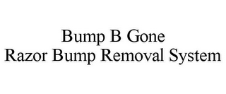 BUMP B GONE RAZOR BUMP REMOVAL SYSTEM