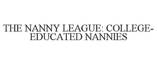 THE NANNY LEAGUE: COLLEGE- EDUCATED NANNIES