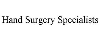 HAND SURGERY SPECIALISTS