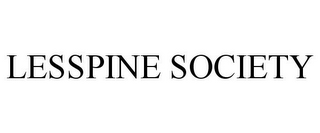 LESSPINE SOCIETY