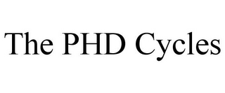 THE PHD CYCLES