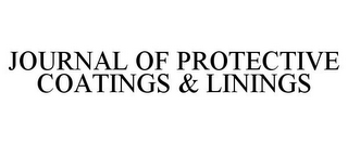 JOURNAL OF PROTECTIVE COATINGS & LININGS