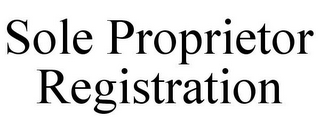 SOLE PROPRIETOR REGISTRATION