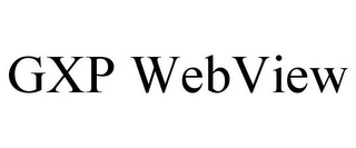 GXP WEBVIEW