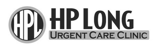 HPL HP LONG URGENT CARE CLINIC