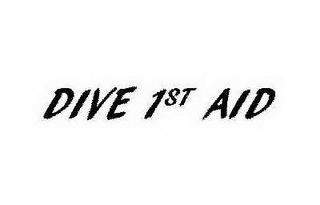 DIVE 1ST AID