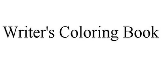 WRITER'S COLORING BOOK