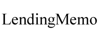 LENDINGMEMO