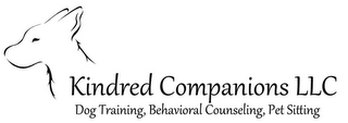 KINDRED COMPANIONS LLC DOG TRAINING, BEHAVORIAL COUNSELING, PET SITTING