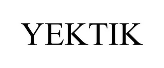 YEKTIK